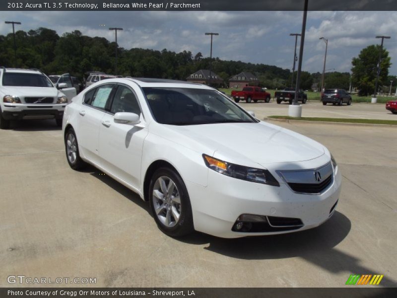 Bellanova White Pearl / Parchment 2012 Acura TL 3.5 Technology