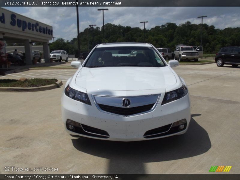 Bellanova White Pearl / Parchment 2012 Acura TL 3.5 Technology