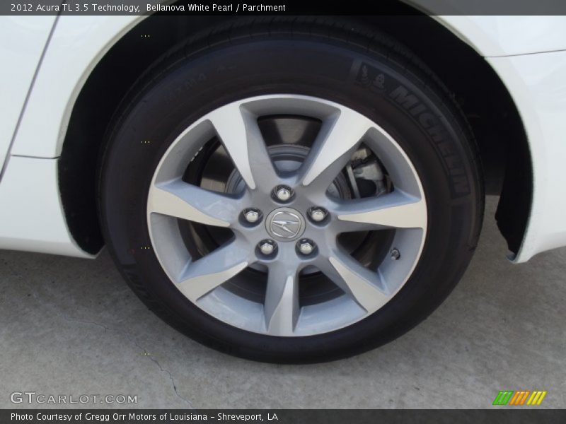 Bellanova White Pearl / Parchment 2012 Acura TL 3.5 Technology