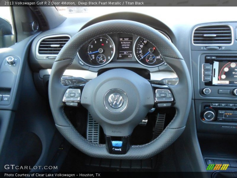  2013 Golf R 2 Door 4Motion Steering Wheel