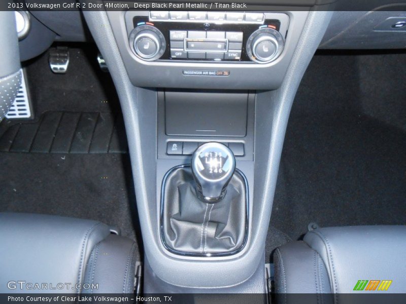  2013 Golf R 2 Door 4Motion 6 Speed Manual Shifter
