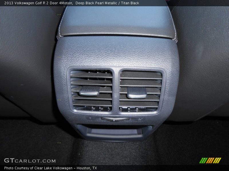 Deep Black Pearl Metallic / Titan Black 2013 Volkswagen Golf R 2 Door 4Motion