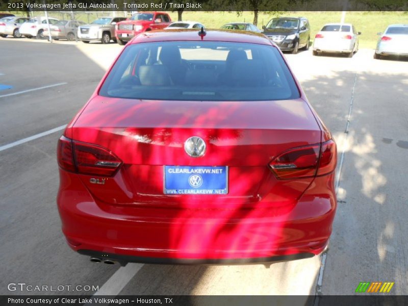 Tornado Red / Titan Black 2013 Volkswagen Jetta GLI Autobahn