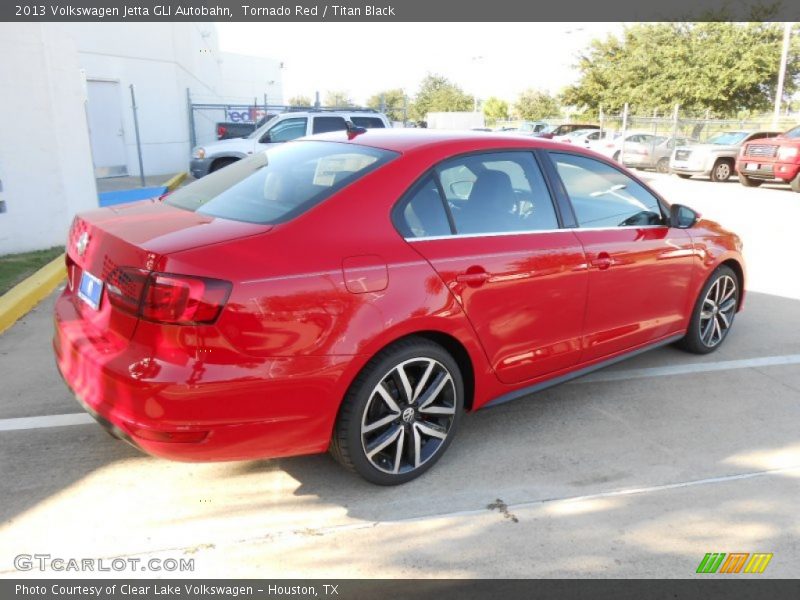 Tornado Red / Titan Black 2013 Volkswagen Jetta GLI Autobahn
