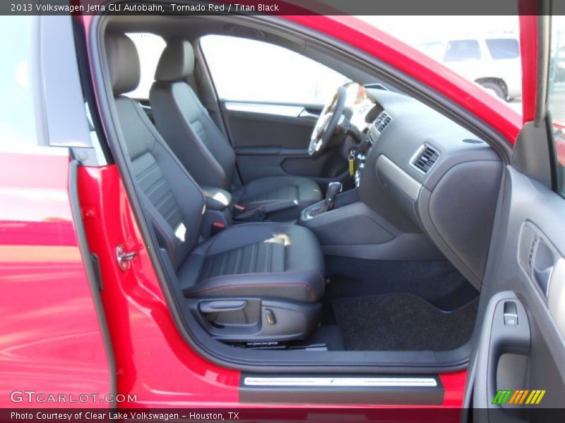 Tornado Red / Titan Black 2013 Volkswagen Jetta GLI Autobahn