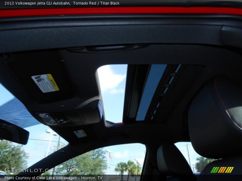 Tornado Red / Titan Black 2013 Volkswagen Jetta GLI Autobahn