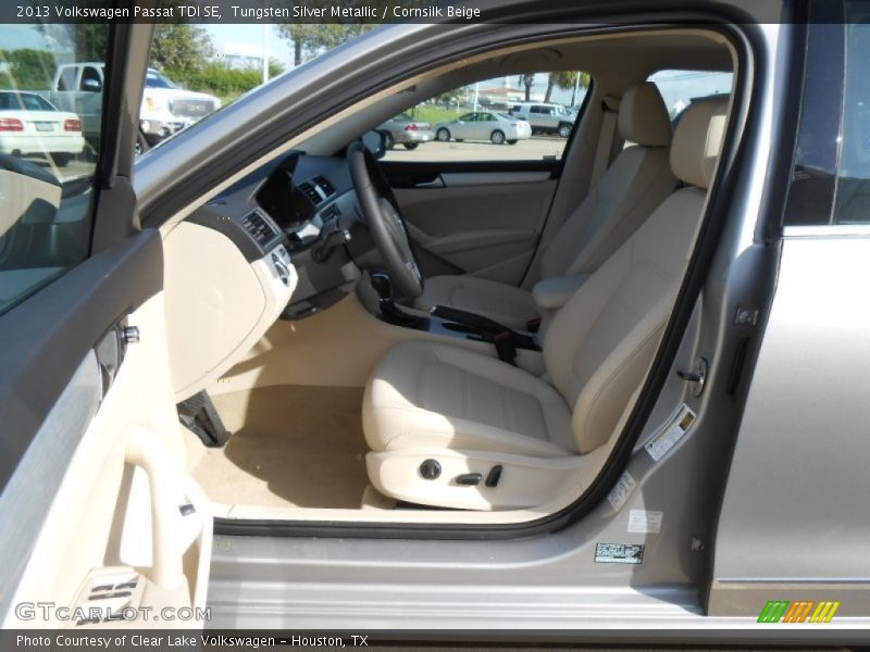 Tungsten Silver Metallic / Cornsilk Beige 2013 Volkswagen Passat TDI SE