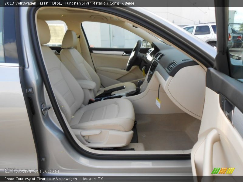 Tungsten Silver Metallic / Cornsilk Beige 2013 Volkswagen Passat TDI SE