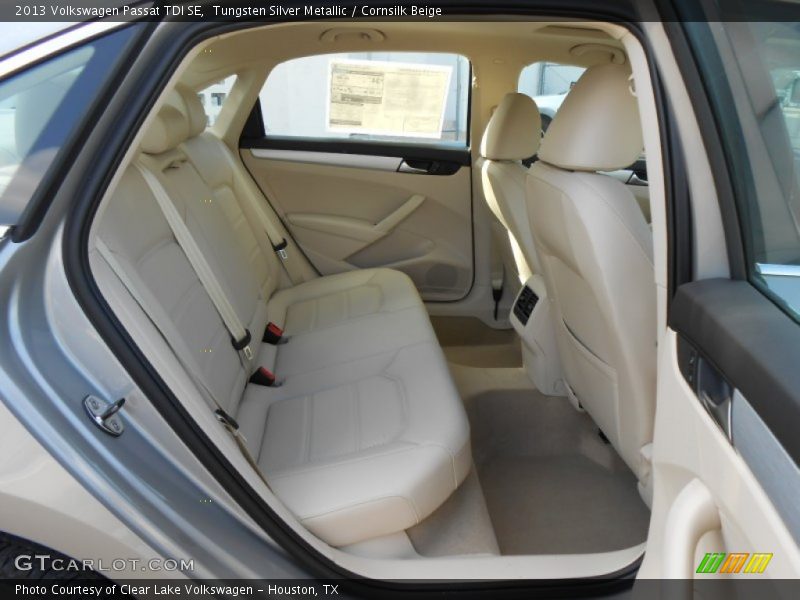 Tungsten Silver Metallic / Cornsilk Beige 2013 Volkswagen Passat TDI SE