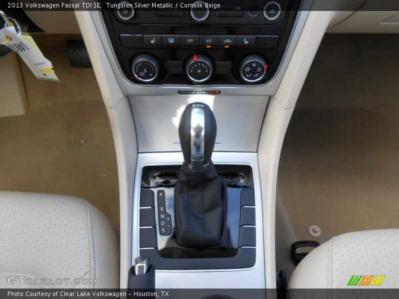 Tungsten Silver Metallic / Cornsilk Beige 2013 Volkswagen Passat TDI SE