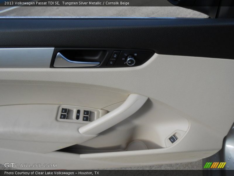 Tungsten Silver Metallic / Cornsilk Beige 2013 Volkswagen Passat TDI SE