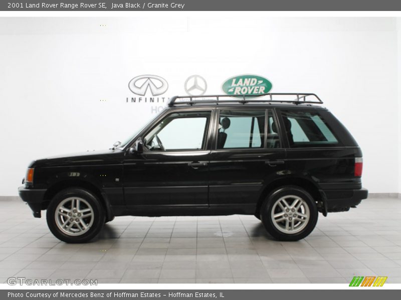 Java Black / Granite Grey 2001 Land Rover Range Rover SE