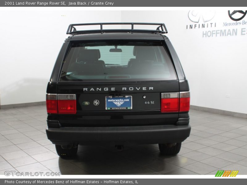 Java Black / Granite Grey 2001 Land Rover Range Rover SE