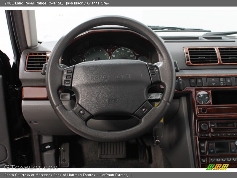 Java Black / Granite Grey 2001 Land Rover Range Rover SE