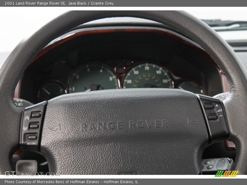 Java Black / Granite Grey 2001 Land Rover Range Rover SE