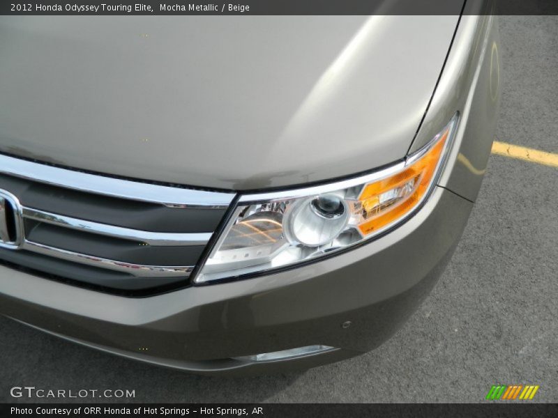 Mocha Metallic / Beige 2012 Honda Odyssey Touring Elite