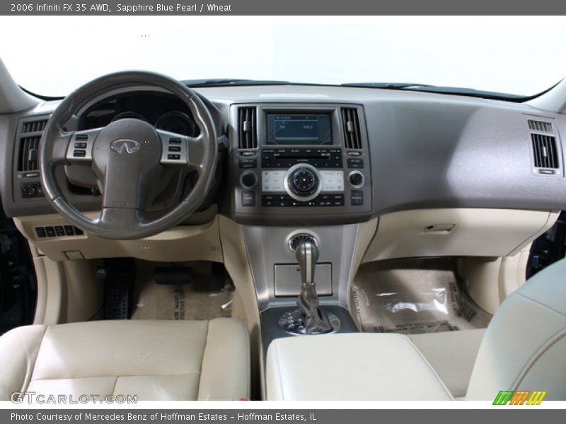 Dashboard of 2006 FX 35 AWD