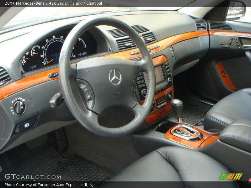 Black / Charcoal 2004 Mercedes-Benz S 430 Sedan