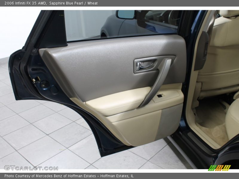Sapphire Blue Pearl / Wheat 2006 Infiniti FX 35 AWD
