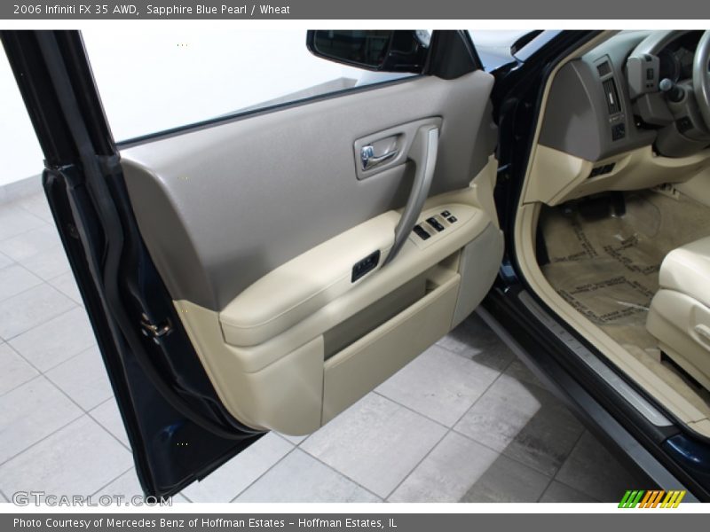 Sapphire Blue Pearl / Wheat 2006 Infiniti FX 35 AWD