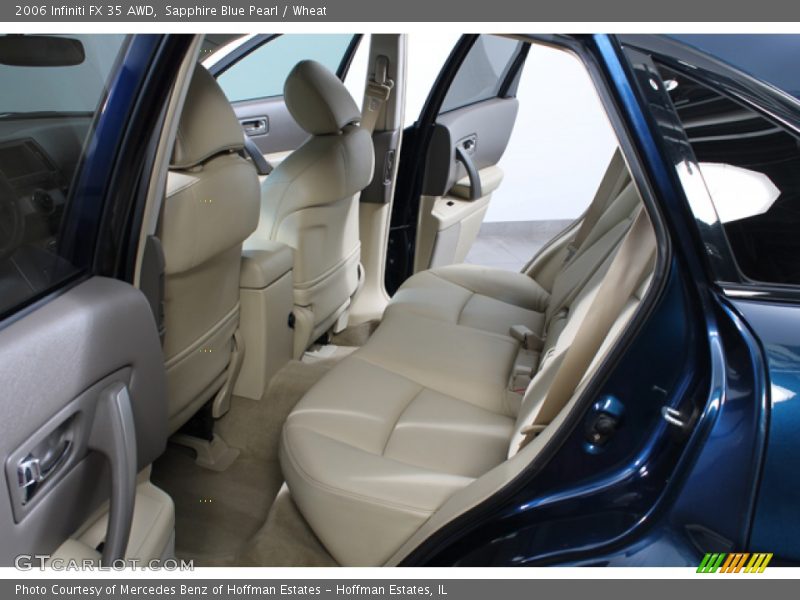 Rear Seat of 2006 FX 35 AWD