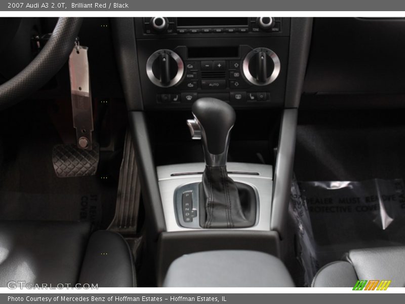 Brilliant Red / Black 2007 Audi A3 2.0T