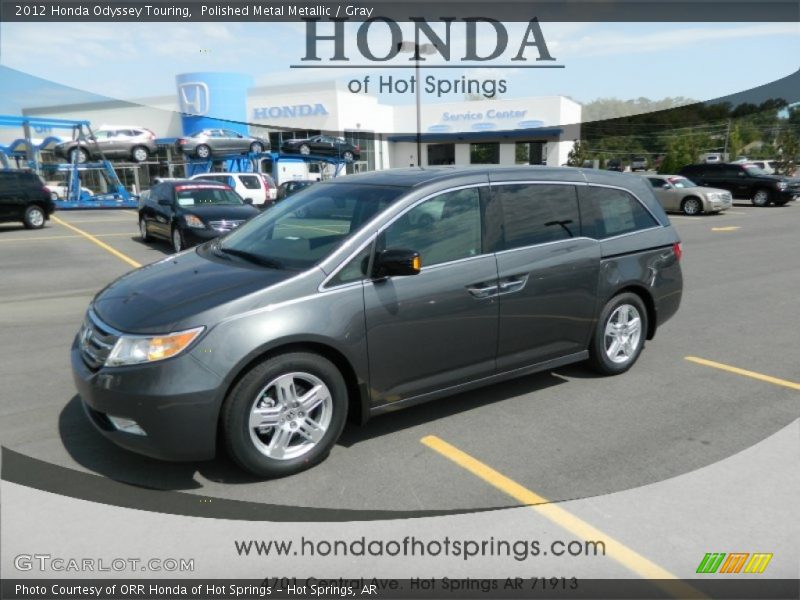 Polished Metal Metallic / Gray 2012 Honda Odyssey Touring