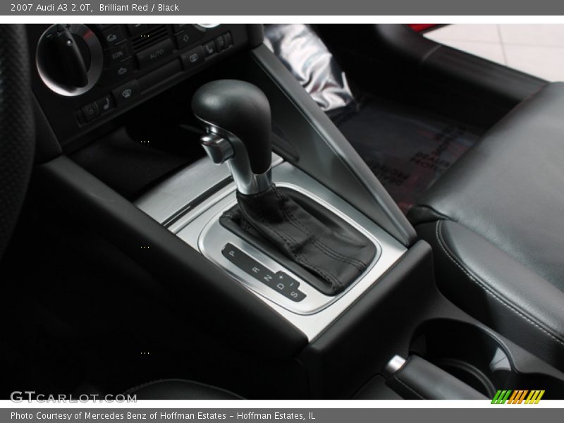 Brilliant Red / Black 2007 Audi A3 2.0T