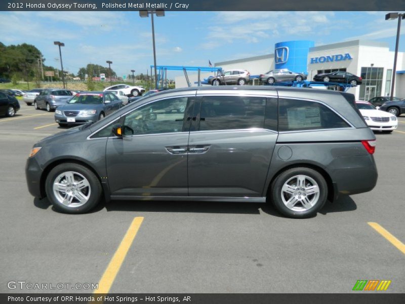 Polished Metal Metallic / Gray 2012 Honda Odyssey Touring