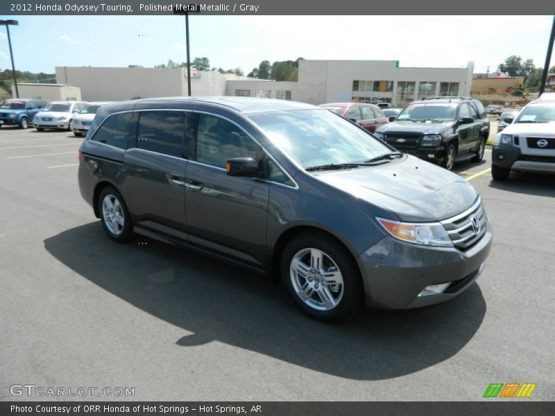 Polished Metal Metallic / Gray 2012 Honda Odyssey Touring