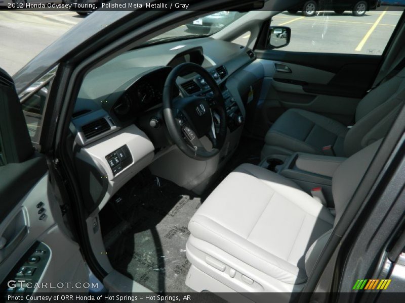 Polished Metal Metallic / Gray 2012 Honda Odyssey Touring