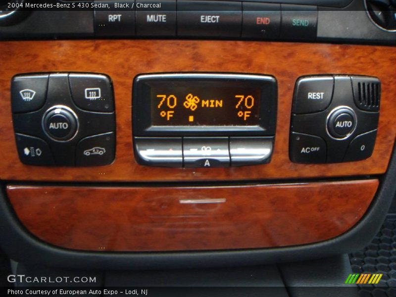 Black / Charcoal 2004 Mercedes-Benz S 430 Sedan