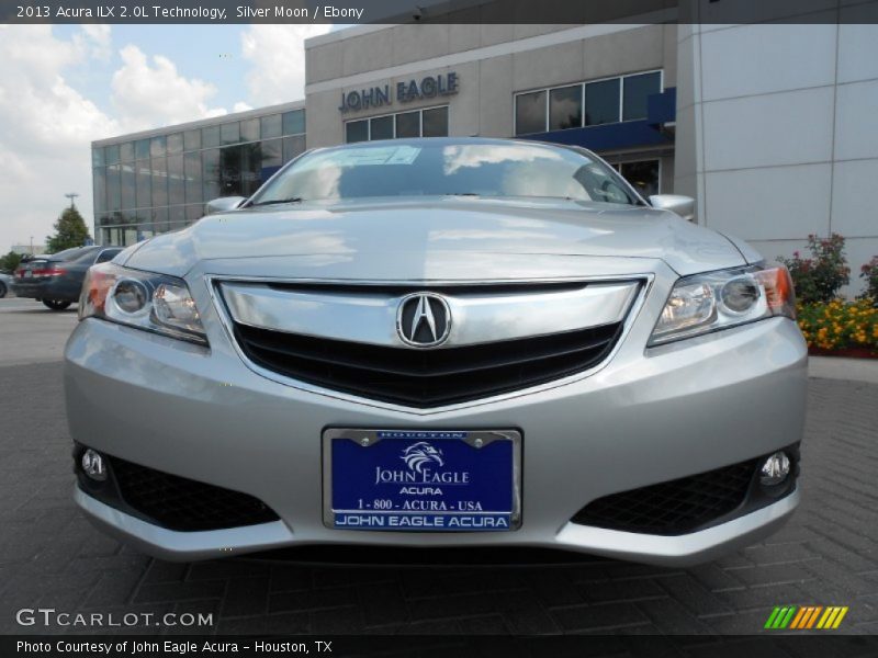 Silver Moon / Ebony 2013 Acura ILX 2.0L Technology