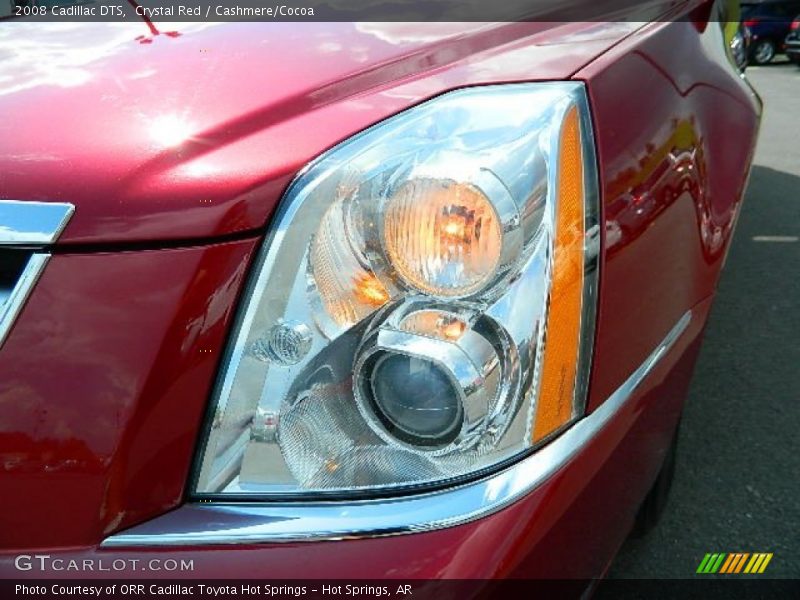 Crystal Red / Cashmere/Cocoa 2008 Cadillac DTS