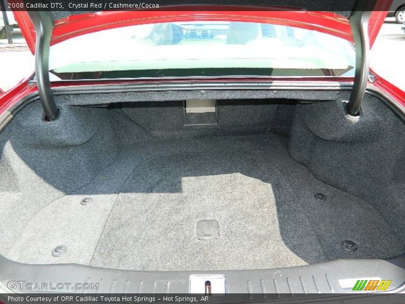 Crystal Red / Cashmere/Cocoa 2008 Cadillac DTS