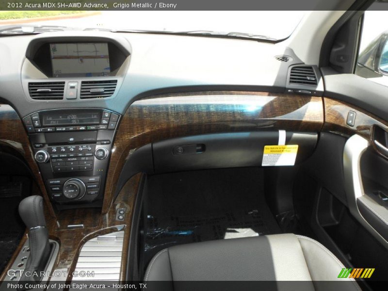 Grigio Metallic / Ebony 2012 Acura MDX SH-AWD Advance