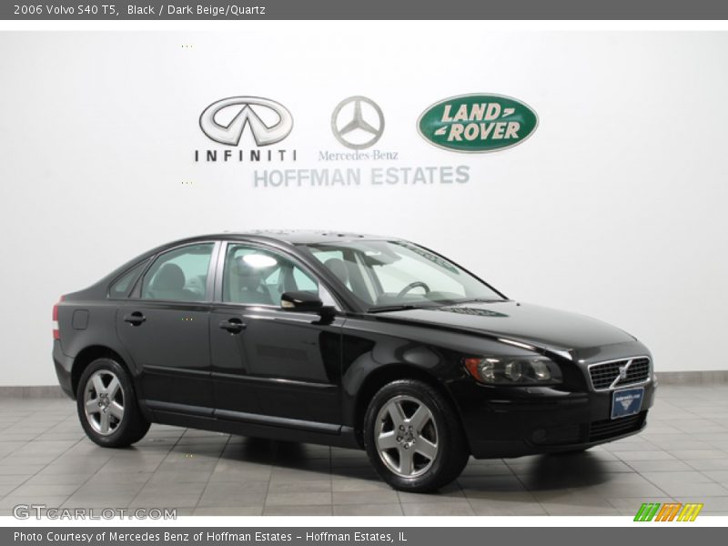 Black / Dark Beige/Quartz 2006 Volvo S40 T5