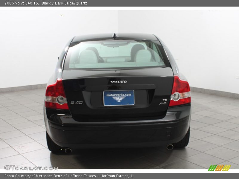 Black / Dark Beige/Quartz 2006 Volvo S40 T5