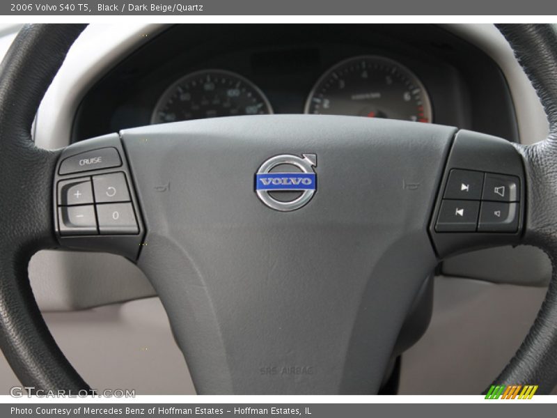 Black / Dark Beige/Quartz 2006 Volvo S40 T5