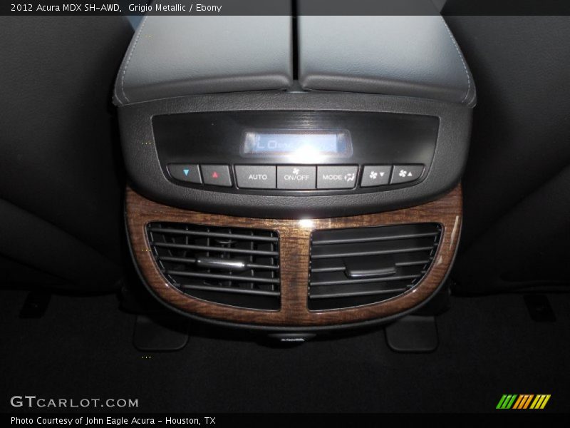 Grigio Metallic / Ebony 2012 Acura MDX SH-AWD