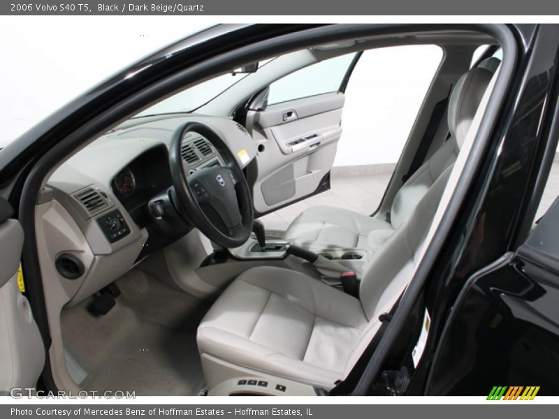 Black / Dark Beige/Quartz 2006 Volvo S40 T5
