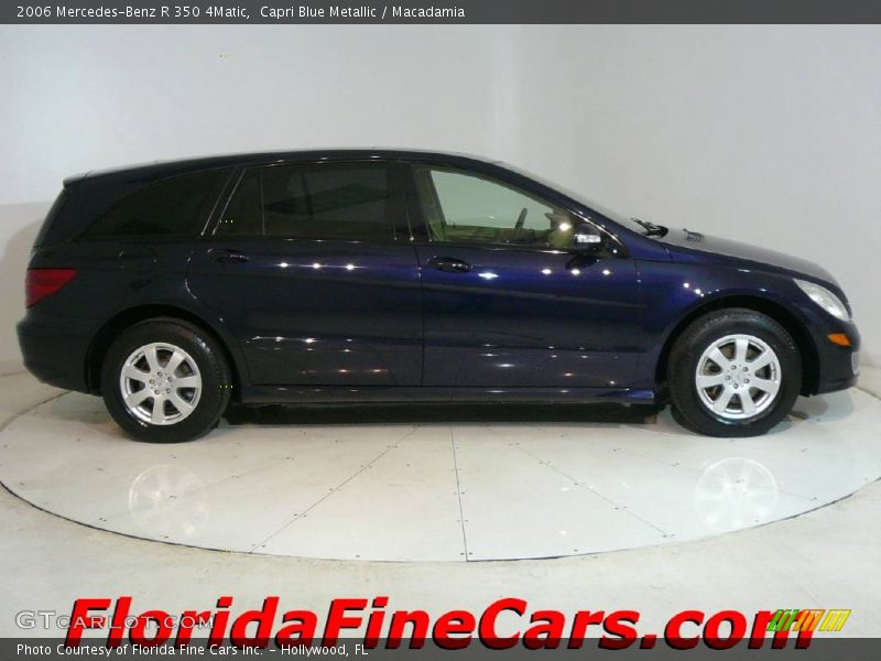 Capri Blue Metallic / Macadamia 2006 Mercedes-Benz R 350 4Matic