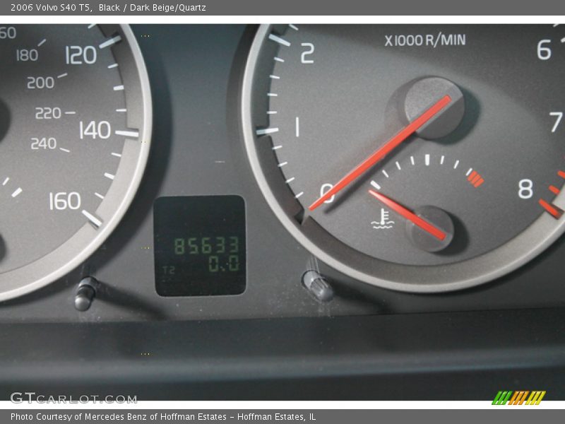 Black / Dark Beige/Quartz 2006 Volvo S40 T5