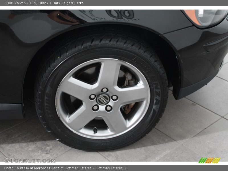 Black / Dark Beige/Quartz 2006 Volvo S40 T5