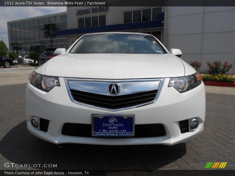 Bellanova White Pearl / Parchment 2012 Acura TSX Sedan