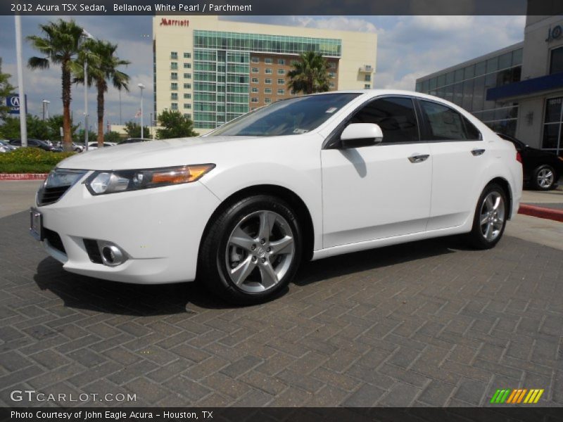 Bellanova White Pearl / Parchment 2012 Acura TSX Sedan