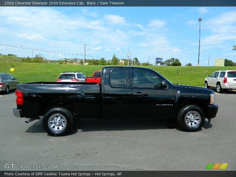 Black / Dark Titanium 2009 Chevrolet Silverado 1500 Extended Cab