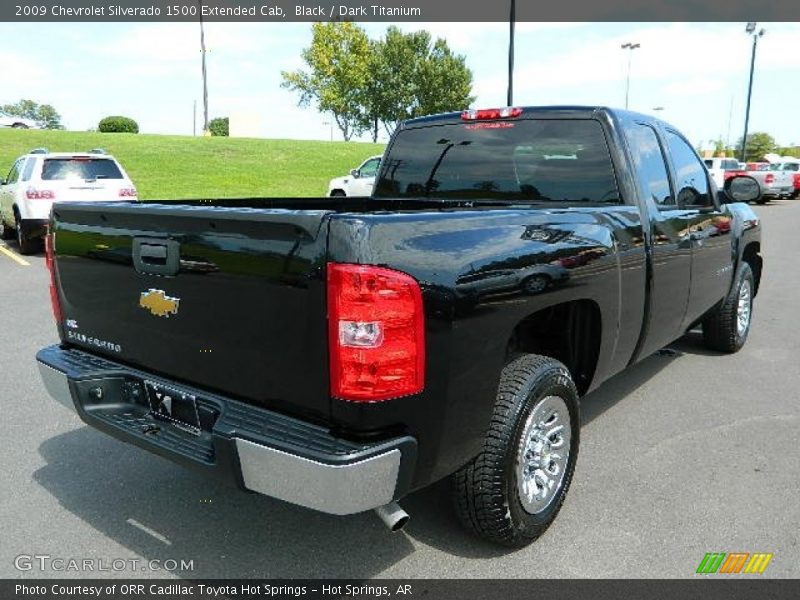 Black / Dark Titanium 2009 Chevrolet Silverado 1500 Extended Cab