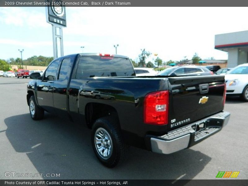 Black / Dark Titanium 2009 Chevrolet Silverado 1500 Extended Cab