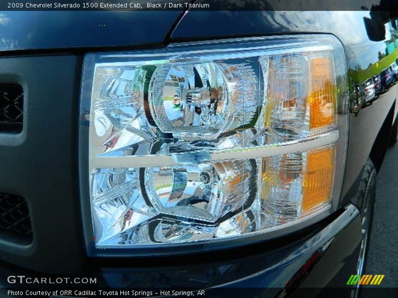 Black / Dark Titanium 2009 Chevrolet Silverado 1500 Extended Cab